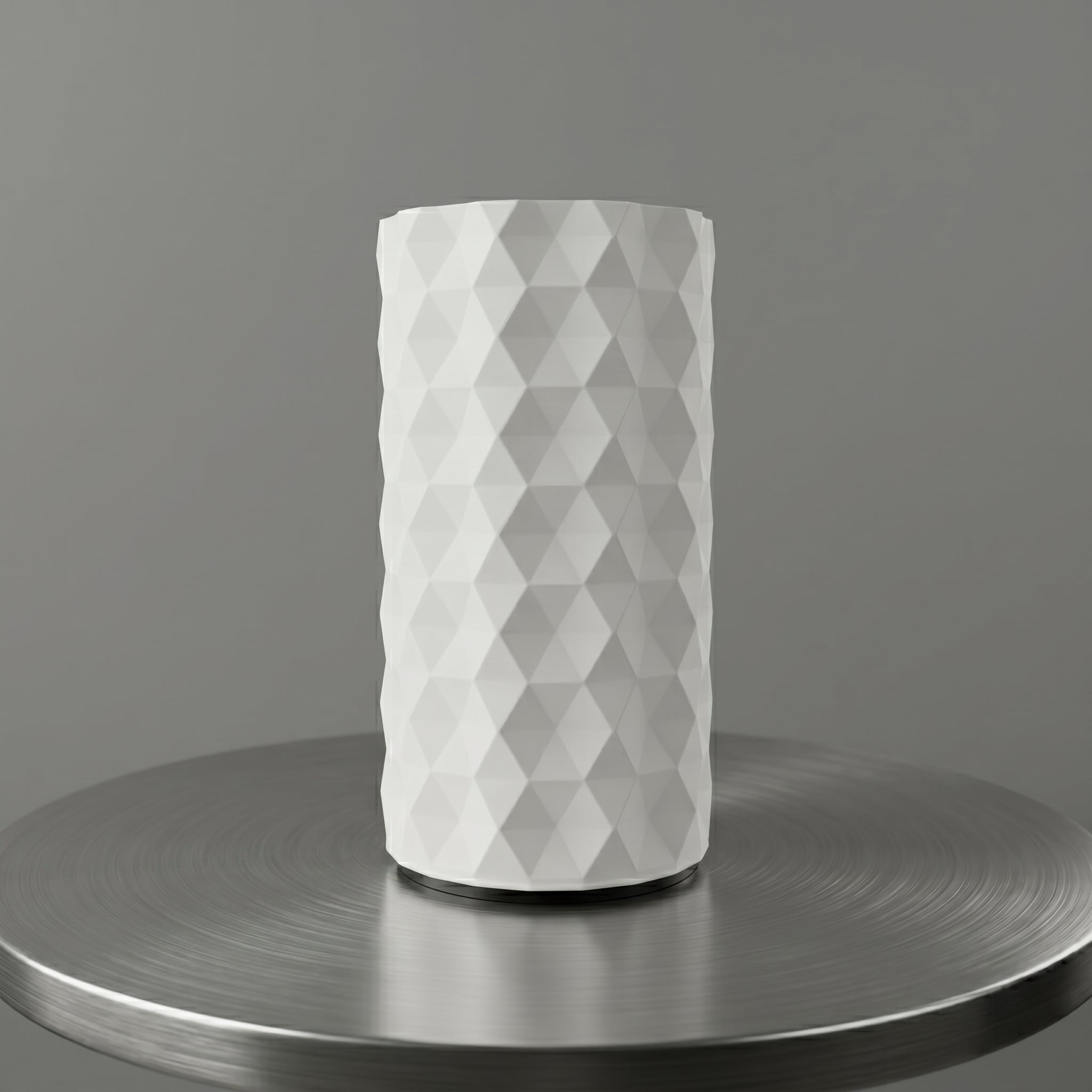 Lampada da Tavolo Cilindrica "Geometria" in Stampa 3D