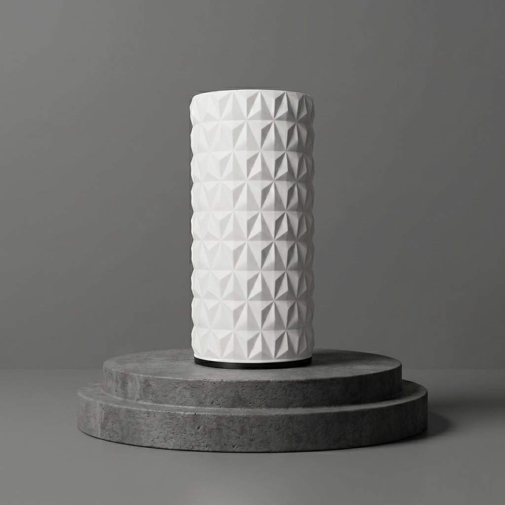 Lampada da Tavolo Cilinidrica "Prisma Tower" in Stampa 3D