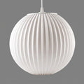 Lampadario a Sospensione "Plissé Sphere" in Stampa 3D
