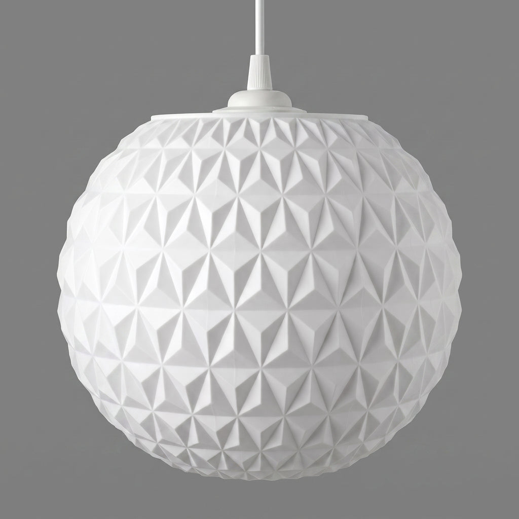 Lampadario a Sospensione "Prisma Sphere" in Stampa 3D
