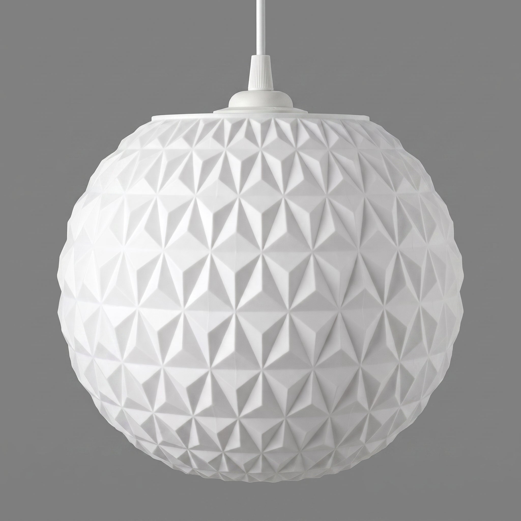 Lampadario a Sospensione "Prisma Sphere" in Stampa 3D