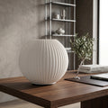 Lampada da Tavolo "Plissé" in Stampa 3D – Design Moderno