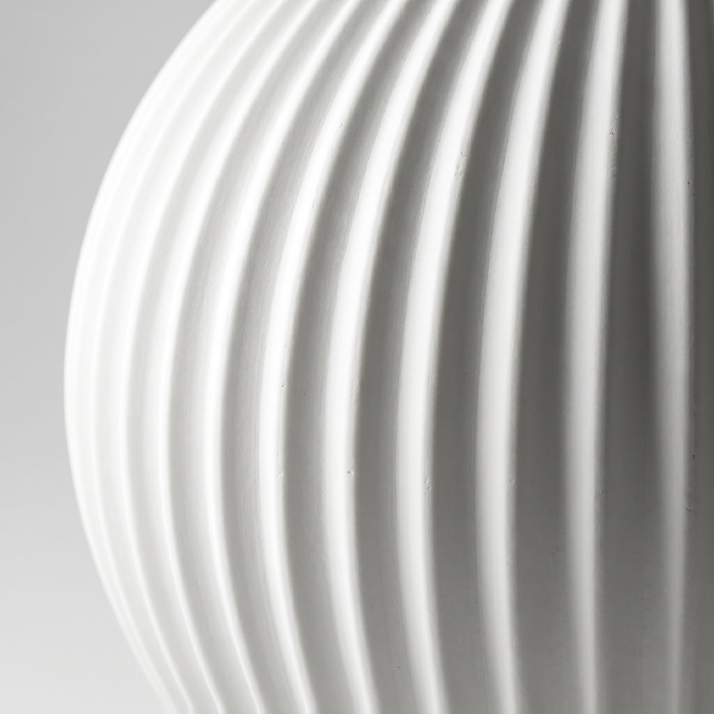 Lampada da Tavolo "Plissé" in Stampa 3D – Design Moderno
