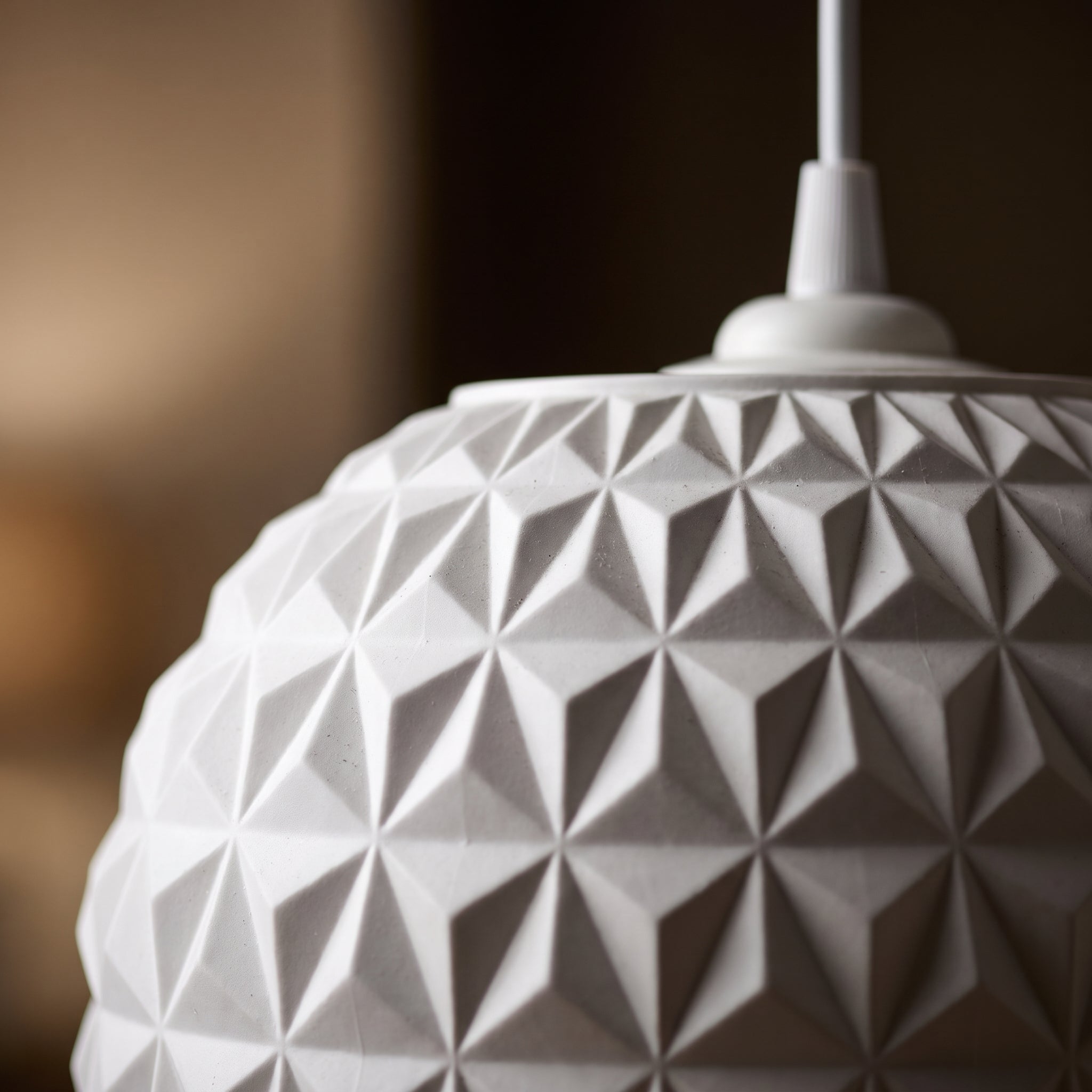 Lampadario a Sospensione "Prisma Sphere" in Stampa 3D